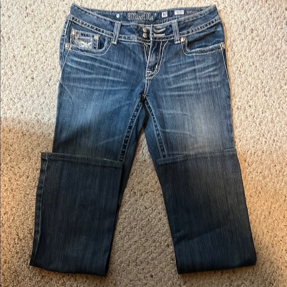 Dark Blue Miss Me Women's Jeans